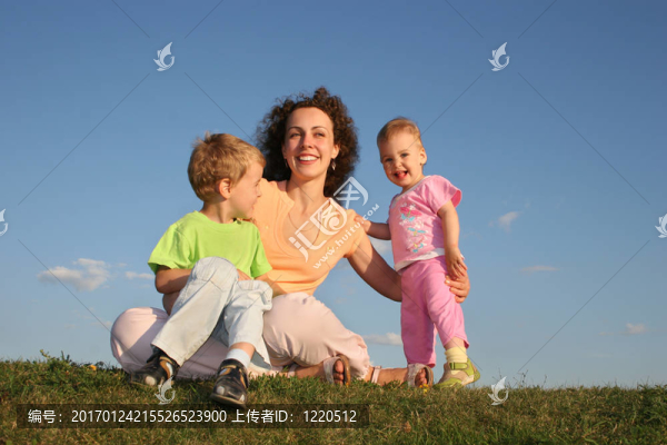 母親和孩子們