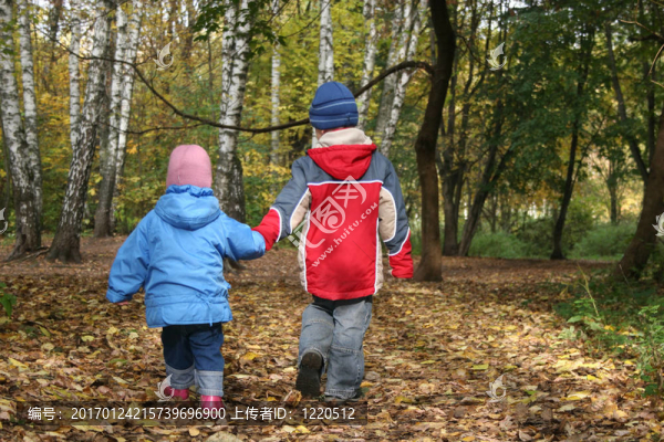 孩子們在公園里