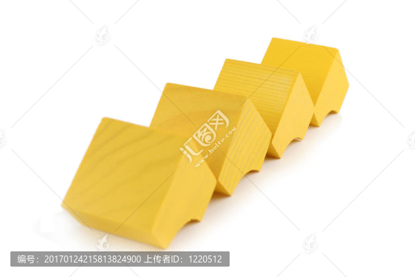 黃色的木塊
