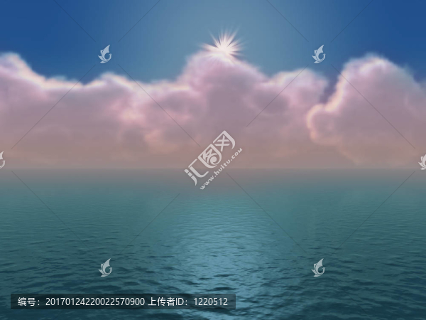 烏云和大海
