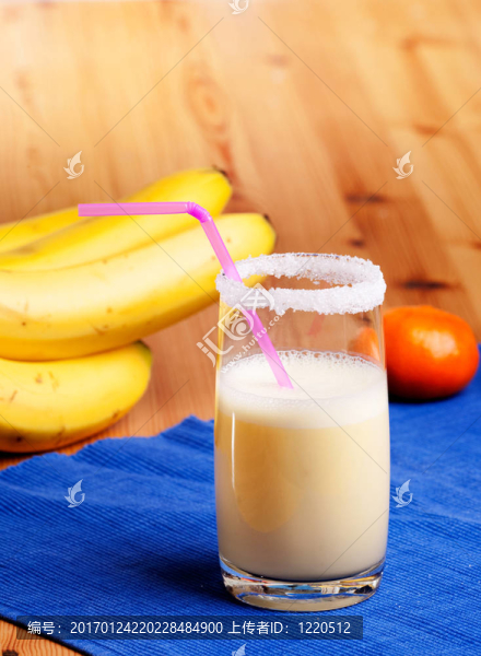 桔子香蕉冰沙