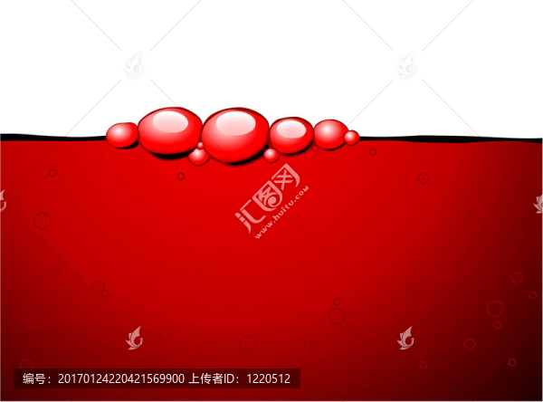 紅葡萄酒中的紅泡泡
