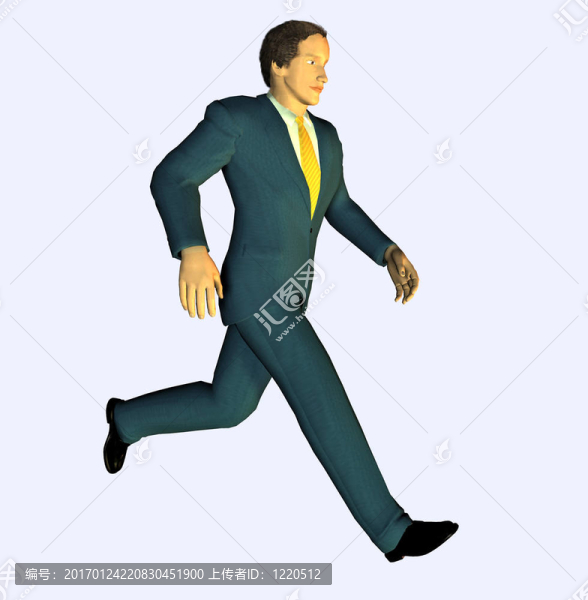 運(yùn)行的商人