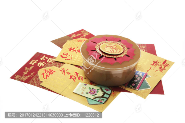 春節(jié)蛋糕和紅包