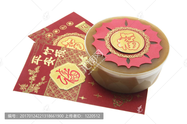 春節(jié)蛋糕和紅包