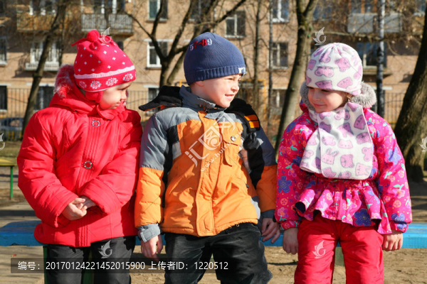 孩子在幼兒園