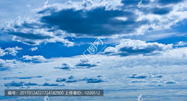 多云的天空背景