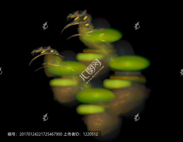 分形的蘑菇