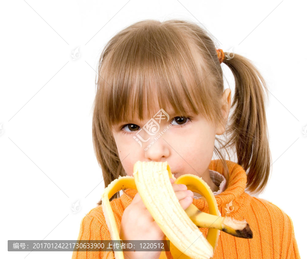 女孩與香蕉