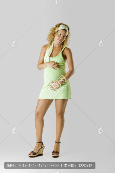 美麗的孕婦