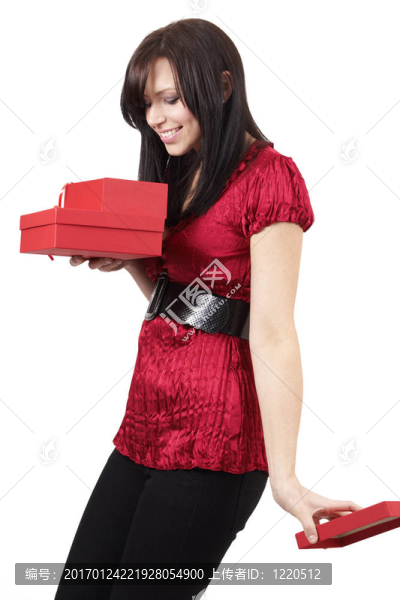 美麗的黑發(fā)女人肖像