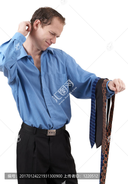 商人選擇領(lǐng)帶