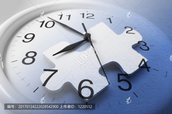 拼圖和時鐘