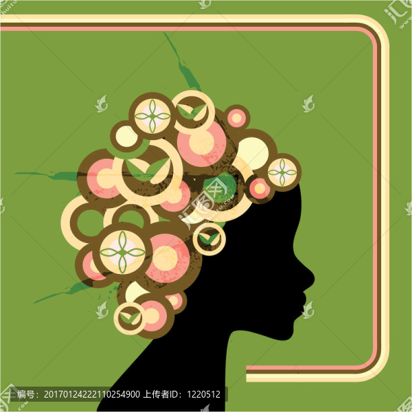 復(fù)古的輪廓