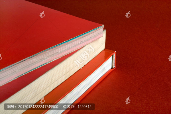 紅色的書