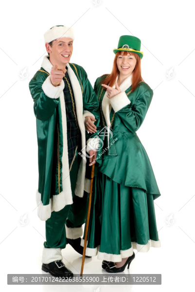 圣帕特里克假日夫婦