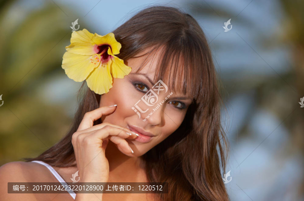 黃色的花