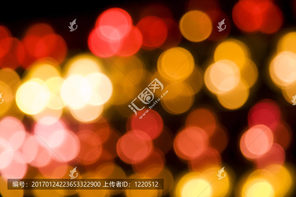 模糊的燈光