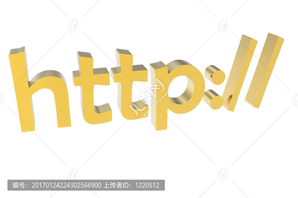3D金色文字
