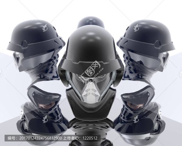 3D戰(zhàn)士的防毒面具