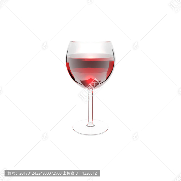 在白色的酒玻璃上