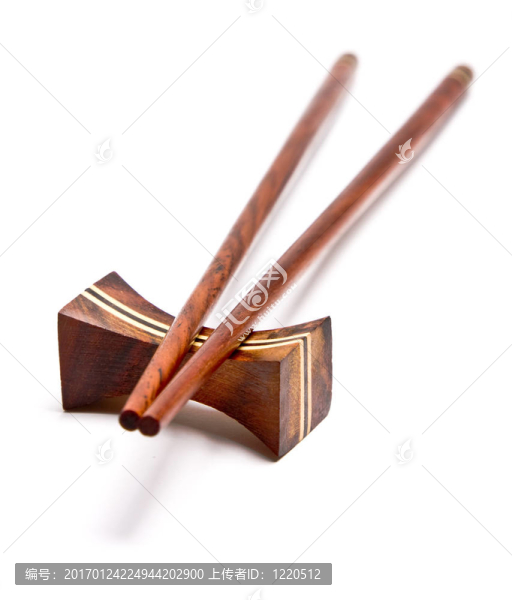 在筷架筷子