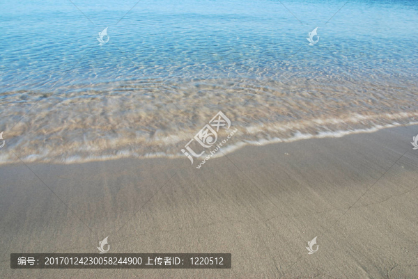 蔚藍(lán)的大海，