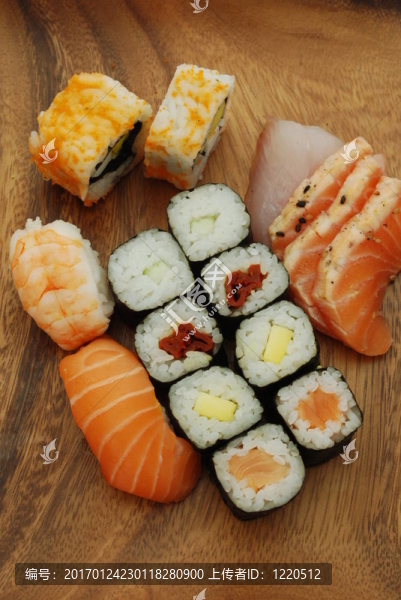 壽司，日本食品