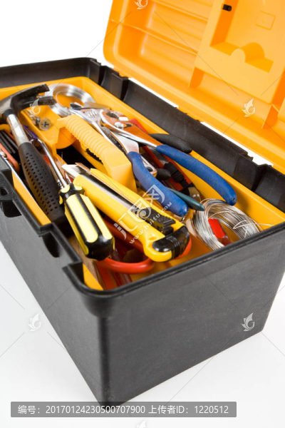 黃色的工具箱
