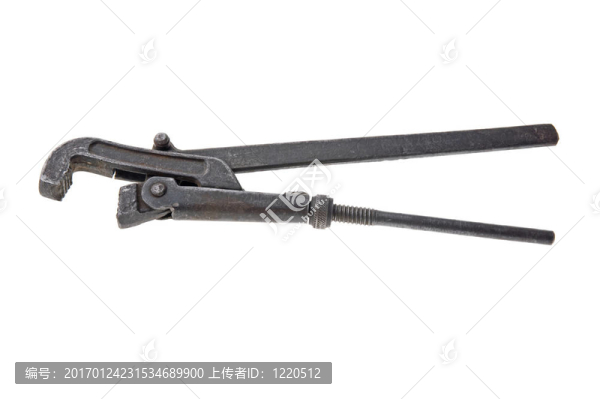 白色可調(diào)扳手