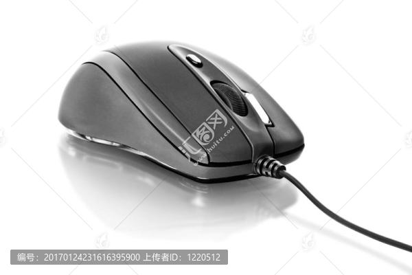黑色的電腦鼠標