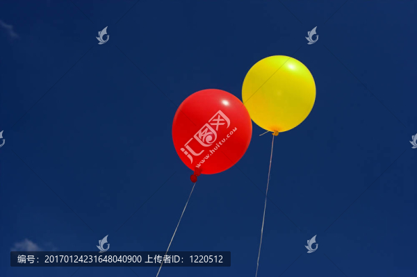 天空中的氣球