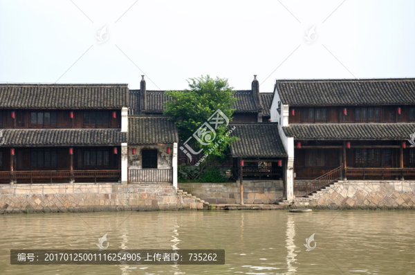 杭州塘棲古鎮(zhèn)風光