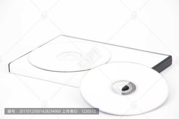 兩個(gè)白色的光盤傾斜的情況下