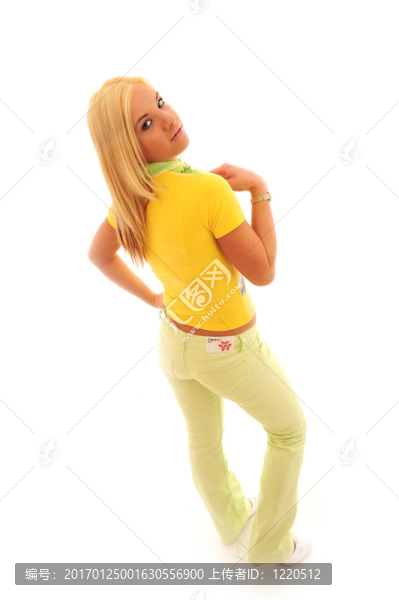 自信的Young,Woman