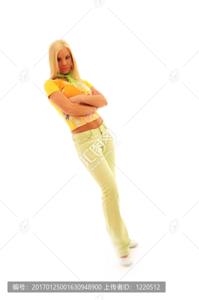 自信的Young,Woman