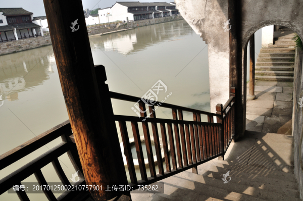 杭州塘棲古鎮(zhèn)風光