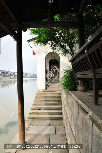 杭州塘棲古鎮(zhèn)風光