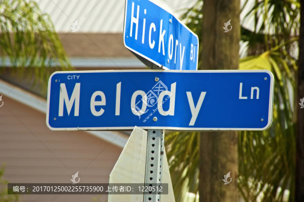 Melody,Lane街標(biāo)志