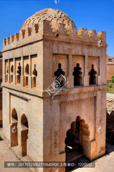 Almoravid,Koubba的HDR照片