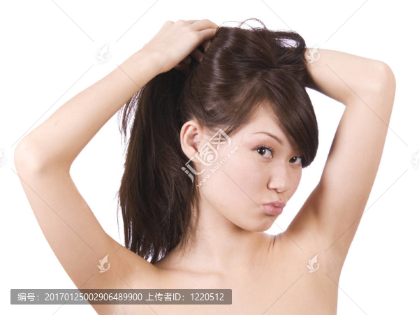 年輕漂亮的女人