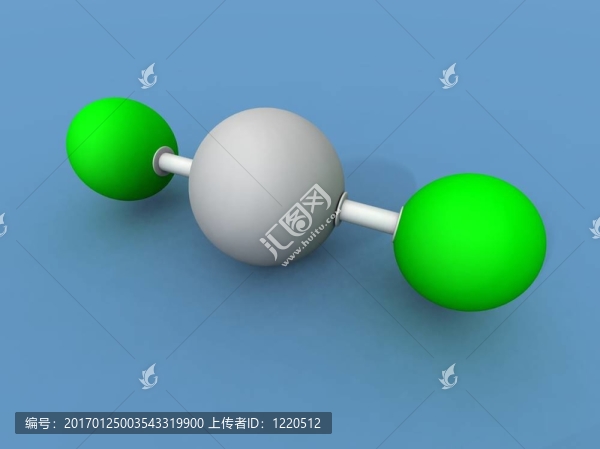 二氟化氙分子