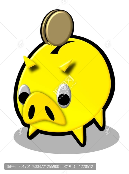 撲滿黃色