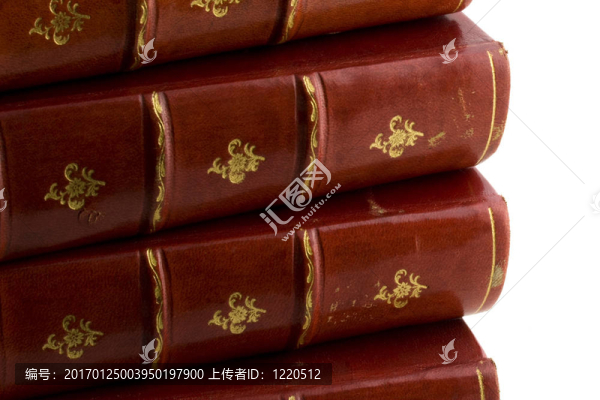 舊書堆在紅皮