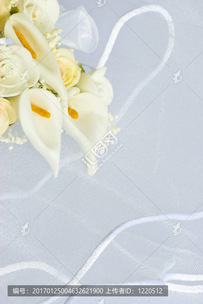 婚禮鮮花面紗