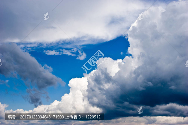 多云的天空