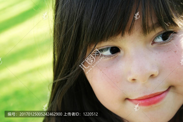 可愛的女孩