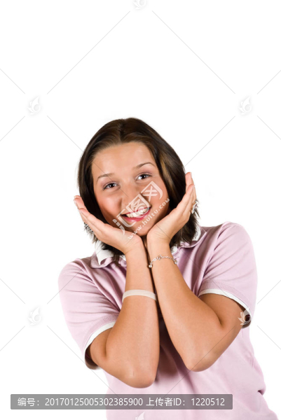 微笑的女孩