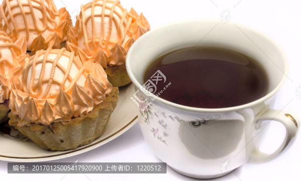 一杯茶和蛋糕