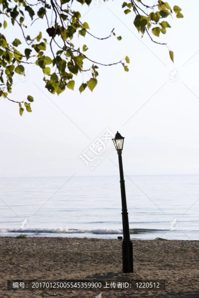 海灘上的燈籠